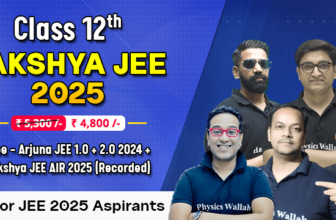 PW Lakshya Batches Coupon Code